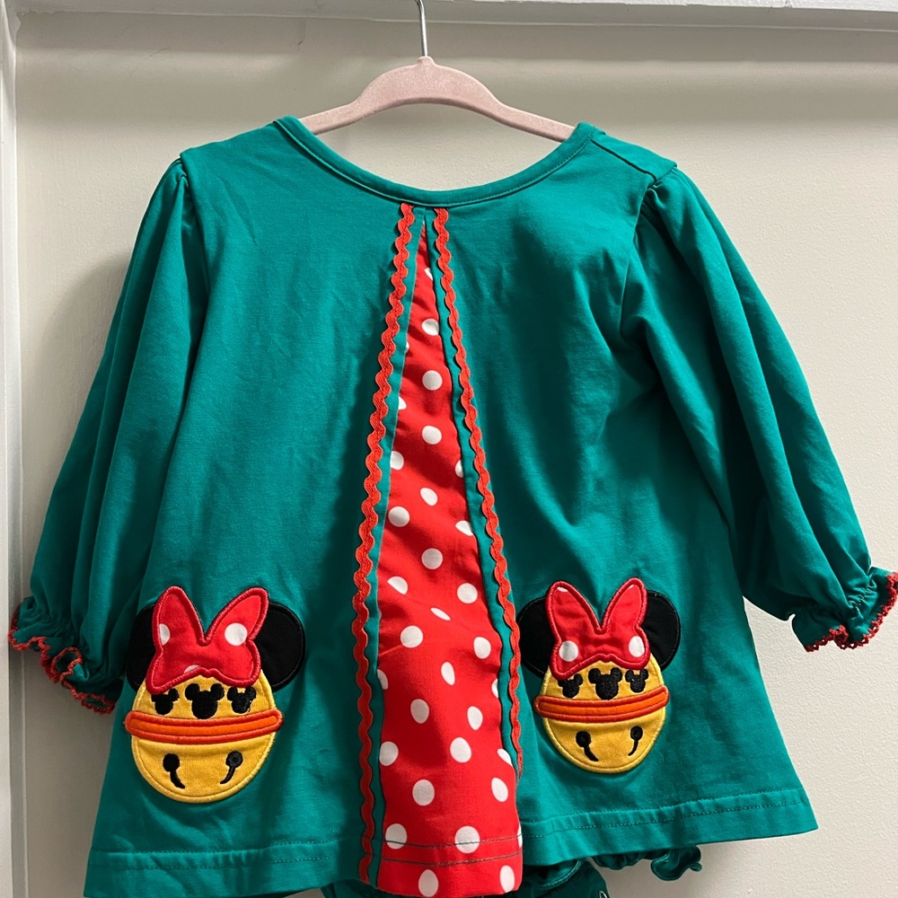 Teal and Red Kids One Piece with Character Design